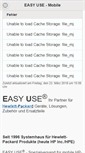 Mobile Screenshot of easy-use.de